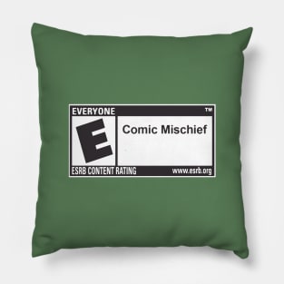 Comic Mischief Pillow