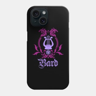 D&D Bard Simple Class Emblem Phone Case