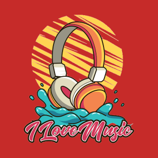 I Love Music T-Shirt