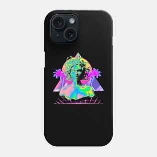 vaporwave medusa Phone Case