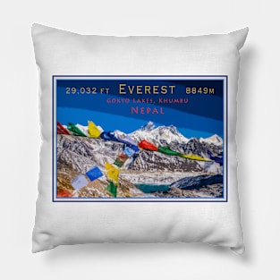 Everest from Gokyo Pillow