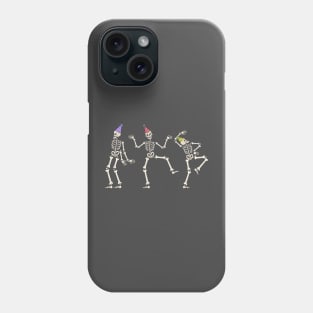 Dancing Skeletons Party Time Phone Case