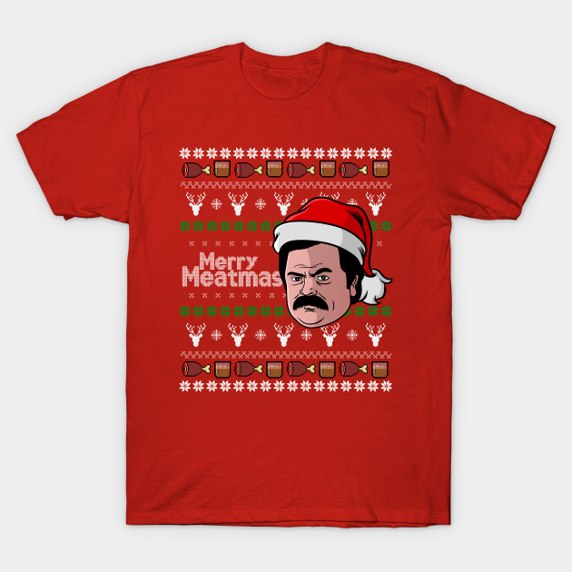 Its the Swanson Meatmas spectacular - Ron Swanson - T-Shirt
