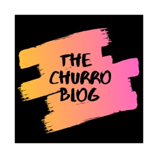 The Churro Blog Brush Strokes T-Shirt