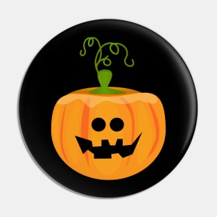 Adorable happy pumpkin Pin