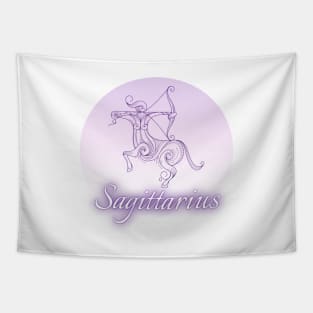 Spherical Zodiac Sagittarius Tapestry