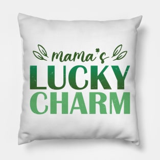 Mama's Lucky Charm St. Patrick Day Pillow