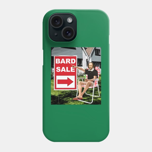 Bard Sale Phone Case by Dizgraceland