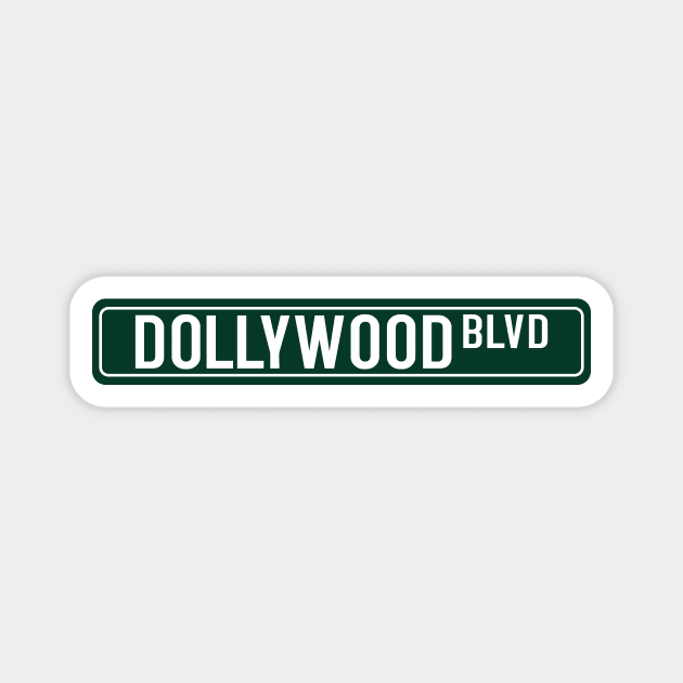 Smoky Mountain Street Sign Magnet by LePossum