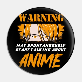 Anime Graphic Tee Japanese Manga Comics Gift Pin