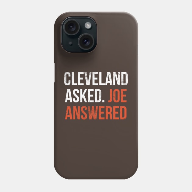 Joe Brown Flacco Phone Case by RFTR Design