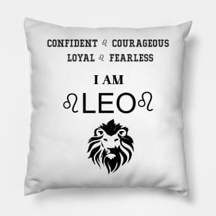 Leo horoscope 01 Pillow