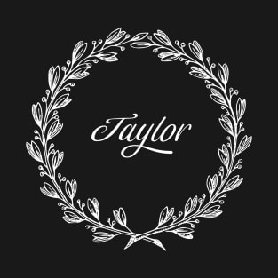 Taylor Floral Wreath T-Shirt