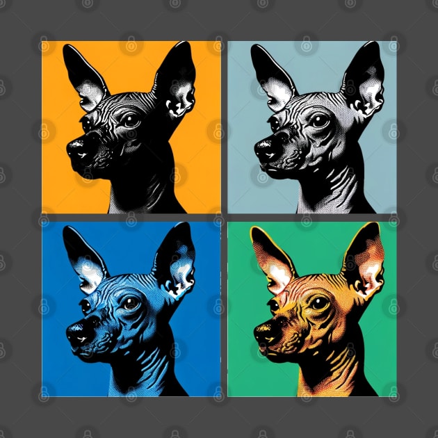 Xoloitzcuintli Pop Art - Dog Lovers by PawPopArt