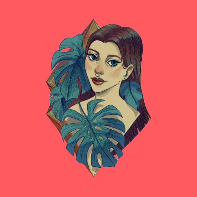 Monstera by SaturnaNova