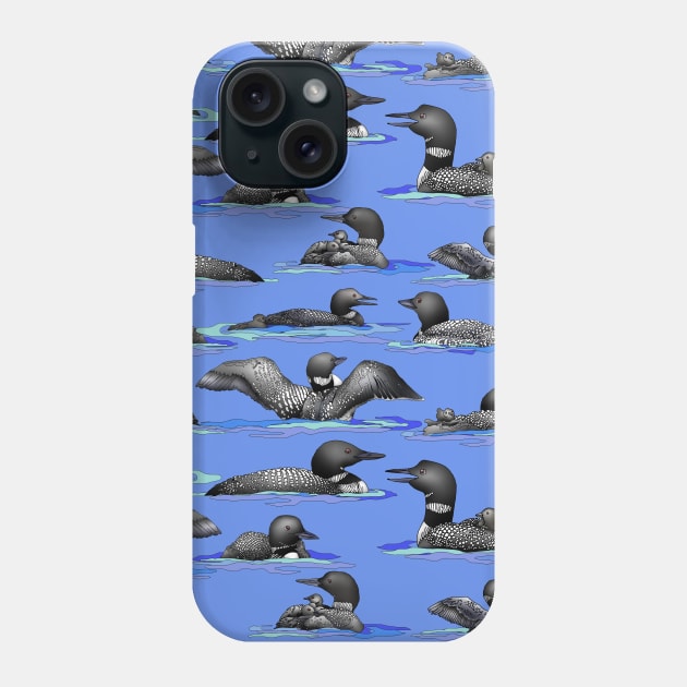 Many Loons Phone Case by Zodiart