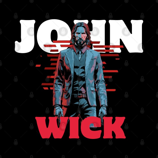 John Wick Cyberpunk Vibe by Aldrvnd