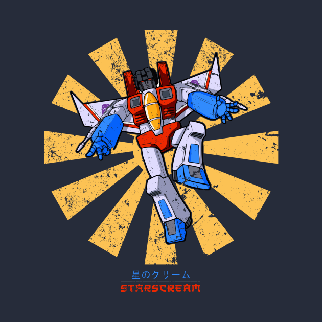 Starscream Retro Japanese Transformers by Nova5