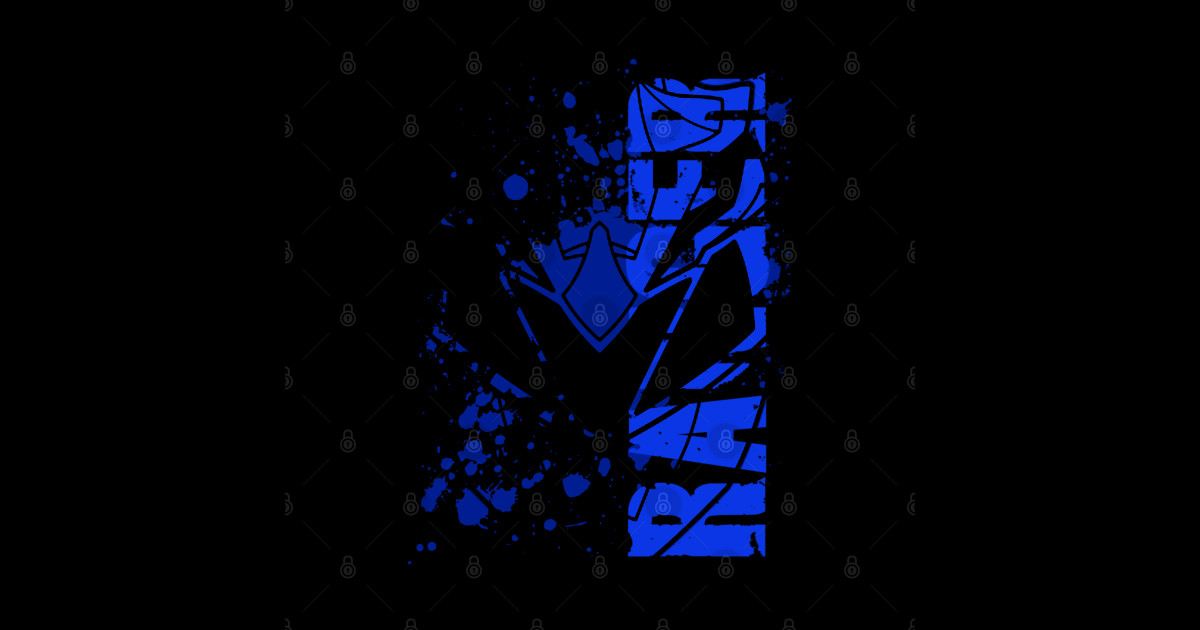 Ranger BLUE COSMIC FURY - Power Rangers - Sticker | TeePublic