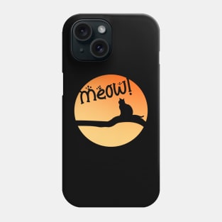 Harvest Moon Cat | Meow Phone Case