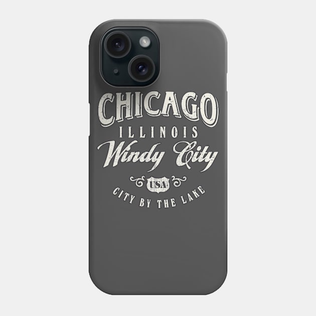 Chicago Illinois Windy City Phone Case by Designkix