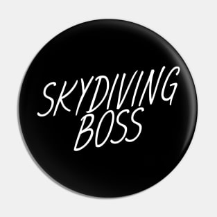 Skydiving boss Pin