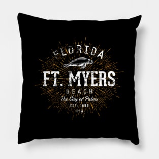 Fort Myers Beach Pillow