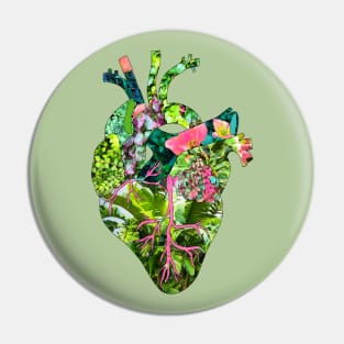 Botanical Heart Pin