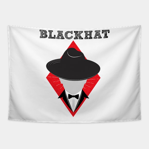 Blackhat Tapestry by designfurry 