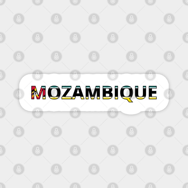 Drapeau Mozambique Magnet by Pixelforma