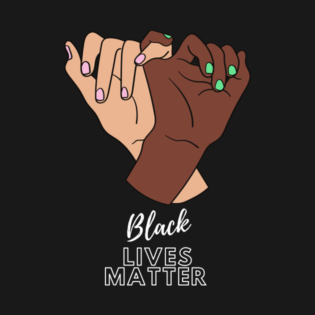 Unity in Black Lives Matter T-Shirt by Topfendi