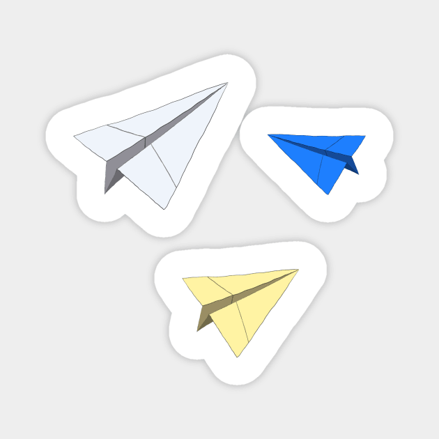 Paper Planes Sticker Pack Magnet by AlishaMSchil