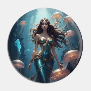 Beautiful mermaid Pin