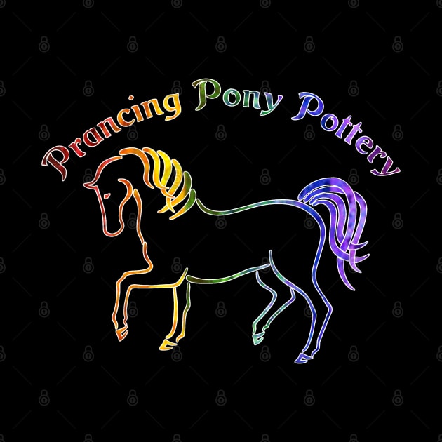Prancing Pony Pottery Rainbow Swag by Tiger Torre