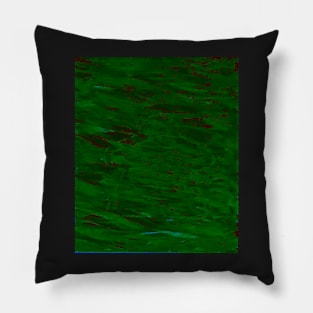 Meepouflage (darkgreen) Pillow