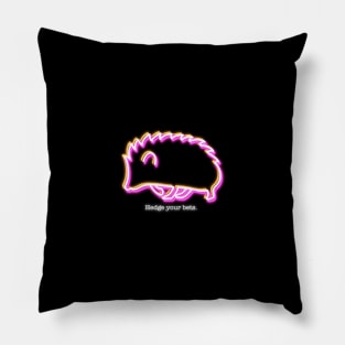 Neon - Hedgehog Pillow