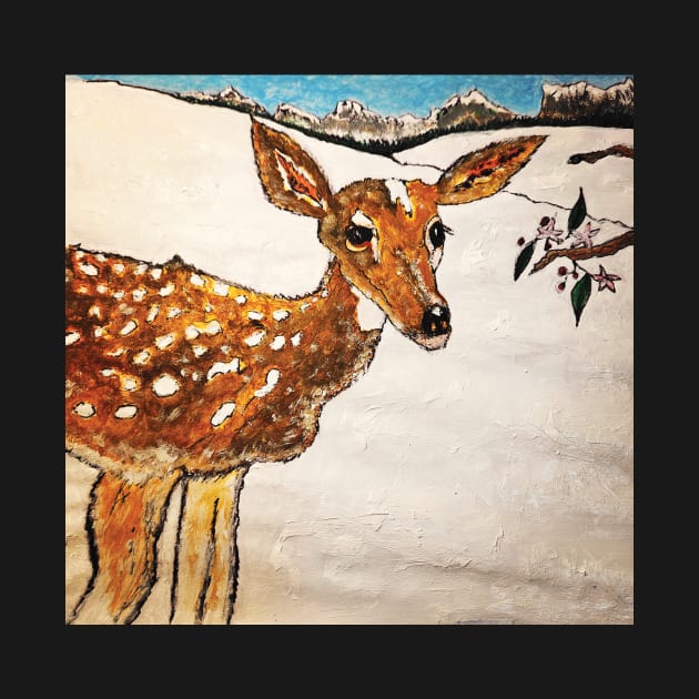 Deer Winter by backline