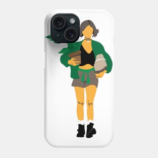 Matilda. Leon. Girl with a flower. Phone Case