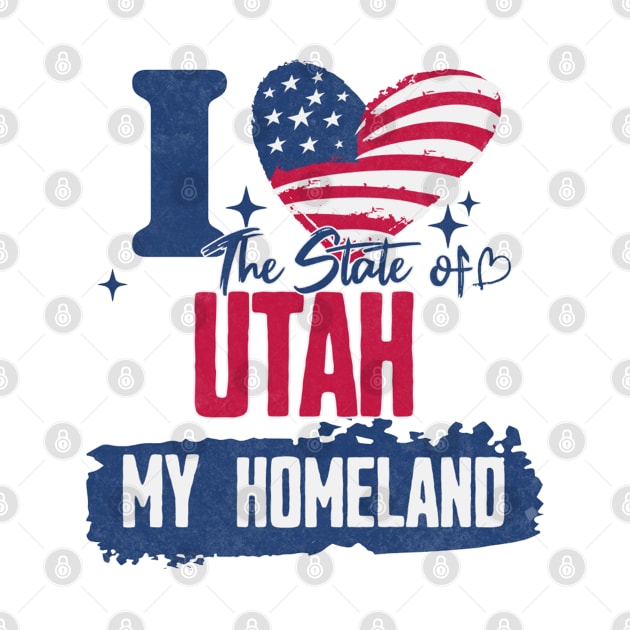 Utah my homeland by HB Shirts