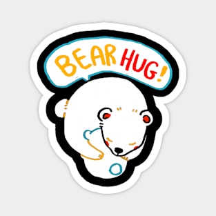 bear hug Magnet