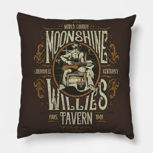 Moonshine Willie's Tavern 1948 Pillow