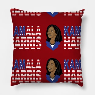 Kamala Harris Feminist Pillow