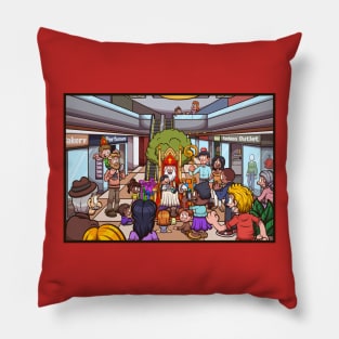 Saint Nicholas With People Pillow