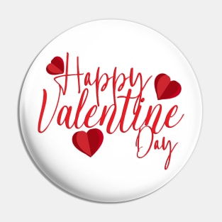 Happy Valentine Day Pin