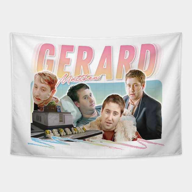 Peep Show / Gerard - Retro Fan Artwork Tapestry by DankFutura