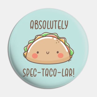 taco lover Pin