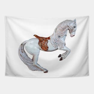 Carousel Horse Photo Tapestry