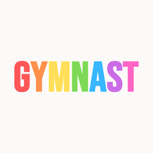 GYMNAST (Pastel Rainbow) by Half In Half Out Podcast