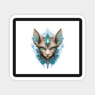 Sphynx Tattoo Art Magnet