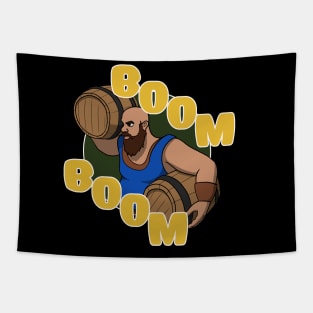 Boom Boom Petard Age of Empires parody Tapestry